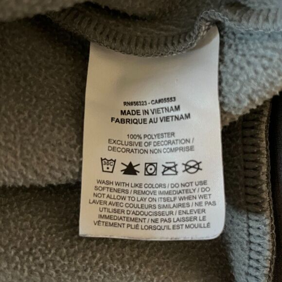 Nike Hoodie Mens S Gray Dri Fit Therma Soft Training Pullover Fleece Sweatshirt - Picture 5 of 6